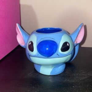 Blue Stitch Ceramic Mug